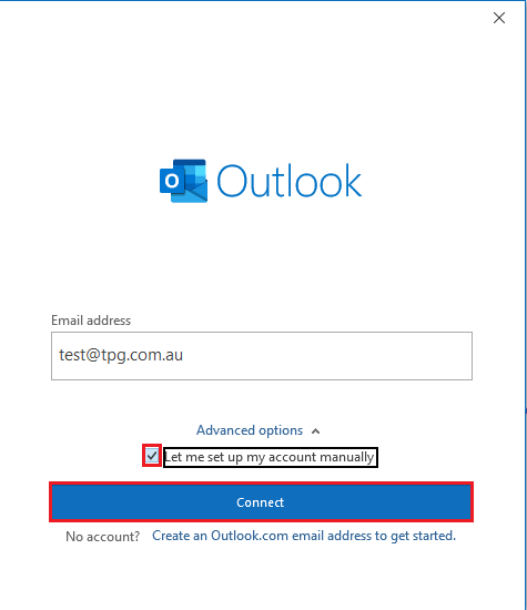 Outlook 365 Setup - Connect