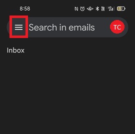 Gmail Menu