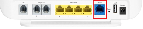 Netcomm NF18ACV WAN Port