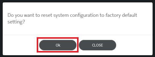 Nokia 5G Factory Reset - Confirm