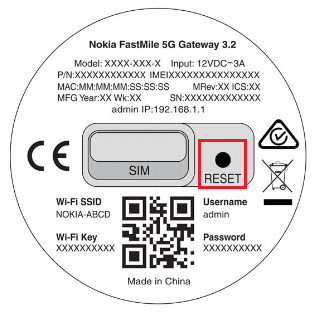 Nokia FM3.2 Reset