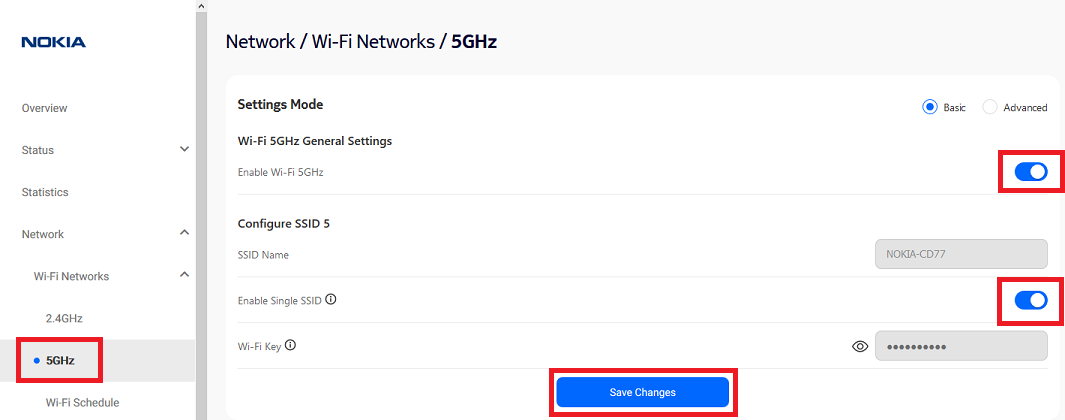 NokiaFM3.2 Basic Wifi - 5GHz