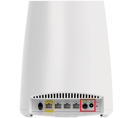 Netgear Orbi RBK50 Power Button/Port