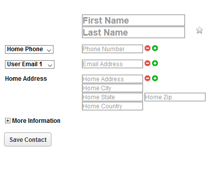 Post Office - Add New Contact