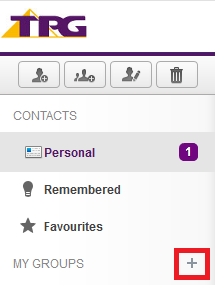 Post Office - Contact Groups