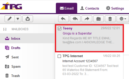 Post Office - Read Email