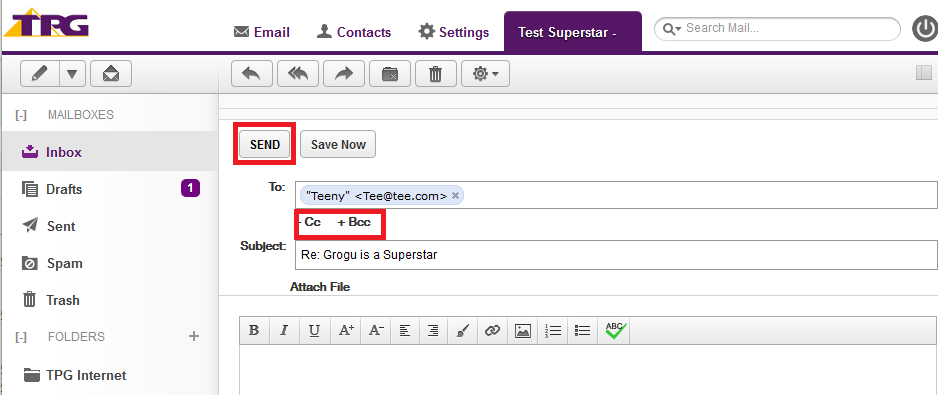 Post Office - Send Reply