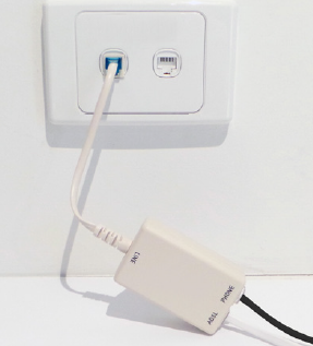 Phone wall socket