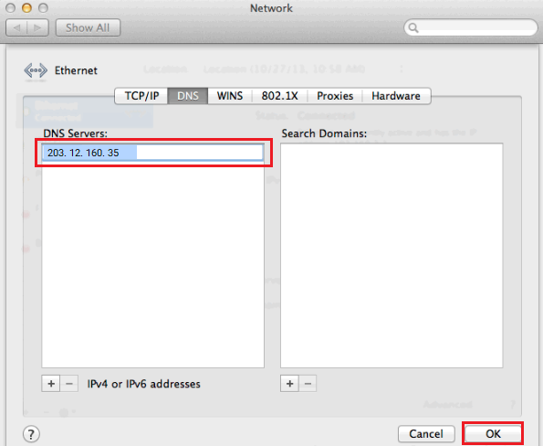 Mac Manual DNS 1