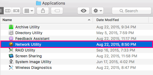 Mac ping test 1