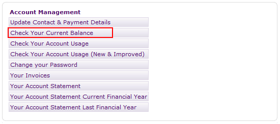 Retry Payment Current Balance