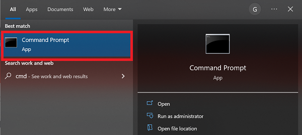Windows CMD Prompt